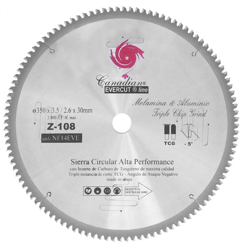 ø350mm Z-108       •     MELAMINA - DOBLE ESPESOR