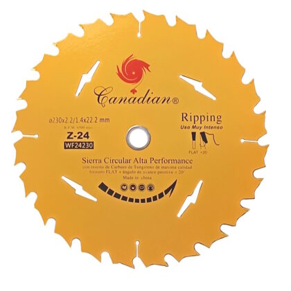 ø230mm Z-24       •     RIPPING - USOS INTENSOS