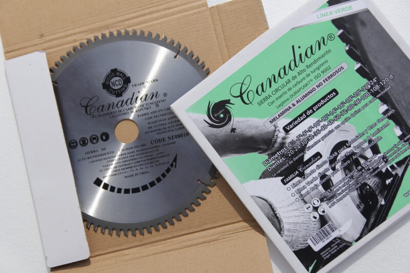 ø180mm Z-60        •     MELAMINA - ALUMINIO No Ferrosos - Imagen 3