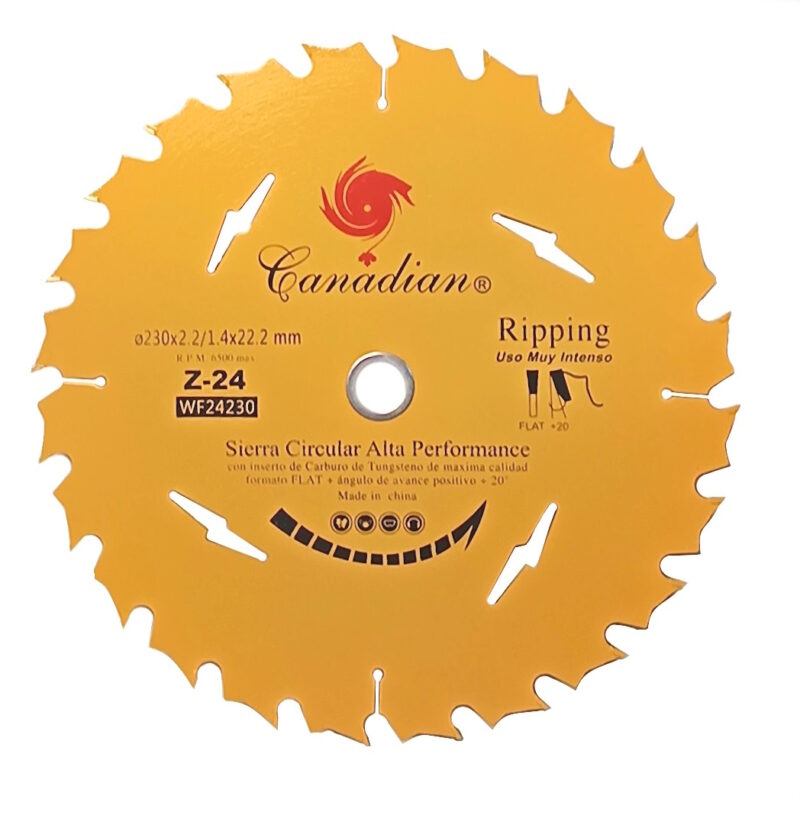 ø230mm Z-24       •     RIPPING - USOS INTENSOS